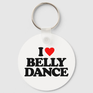 I LOVE BELLY DANCE KEY RING