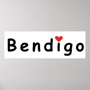 I love Bendigo Poster