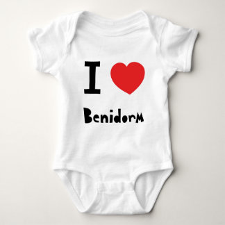 I love Benidorm Baby Bodysuit
