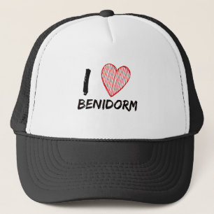 I Love Benidorm Trucker Hat