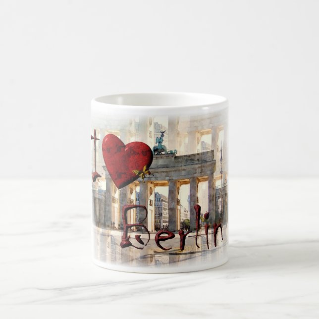 I love Berlin Coffee Mug (Center)