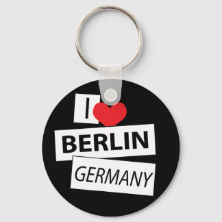 I Love Berlin Germany Key Ring
