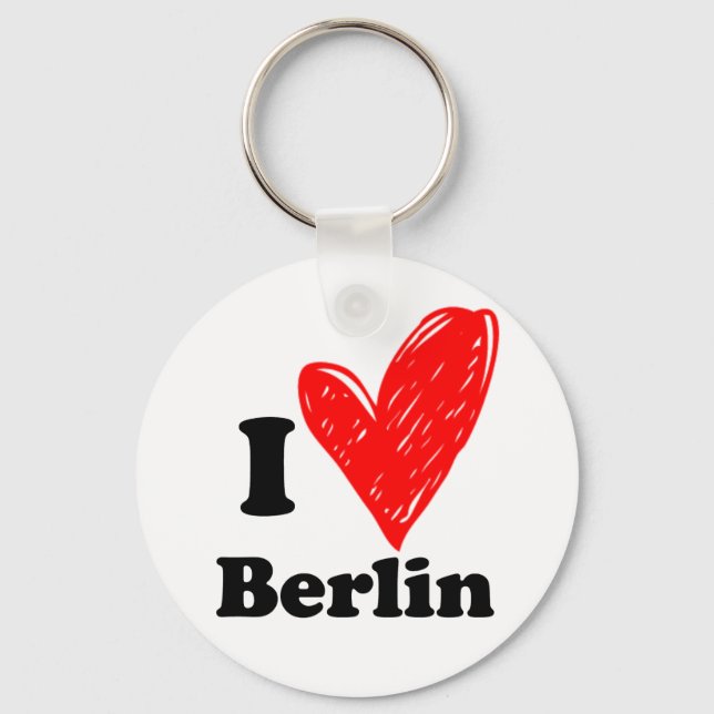 I love Berlin Key Ring (Front)