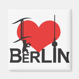 I Love Berlin Magnet