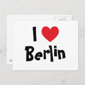 I Love Berlin Postcard (Front/Back)