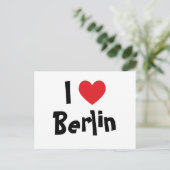 I Love Berlin Postcard (Standing Front)