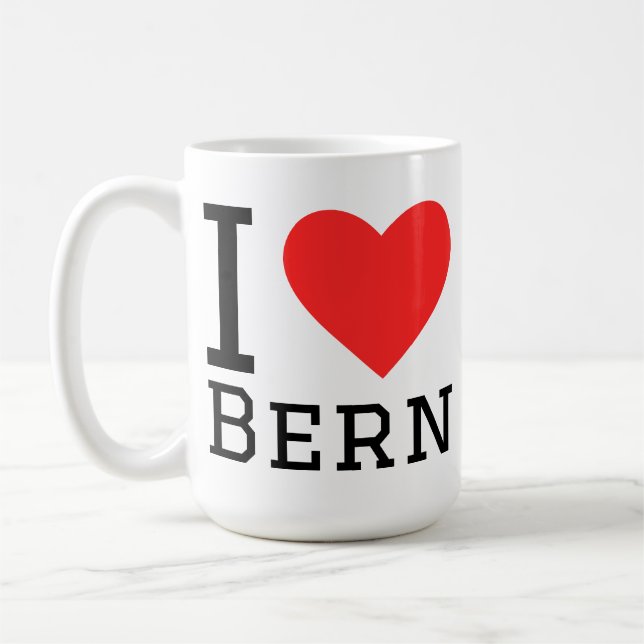 I love bern  coffee mug (Left)