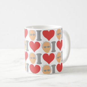I Love Bernie Sanders Coffee Mug