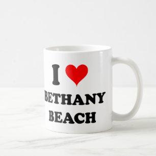 I Love Bethany Beach Coffee Mug