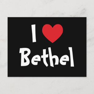 I Love Bethel Postcard