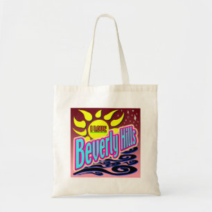 "I LOVE Beverly Hills" Night Sunshine" Bag! Tote Bag