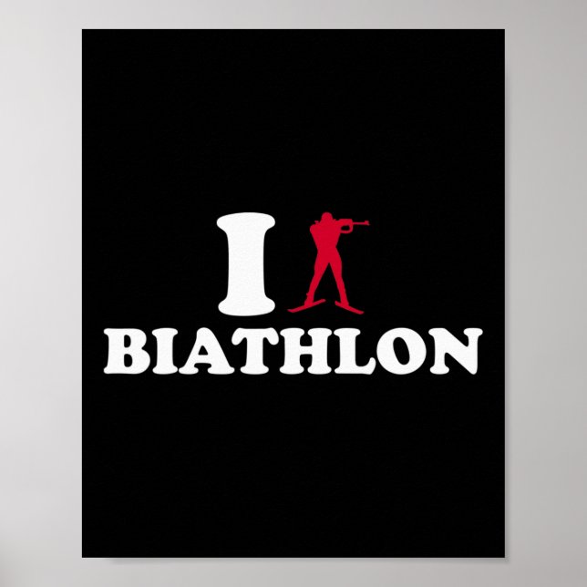 I Love Biathlon  Poster (Front)