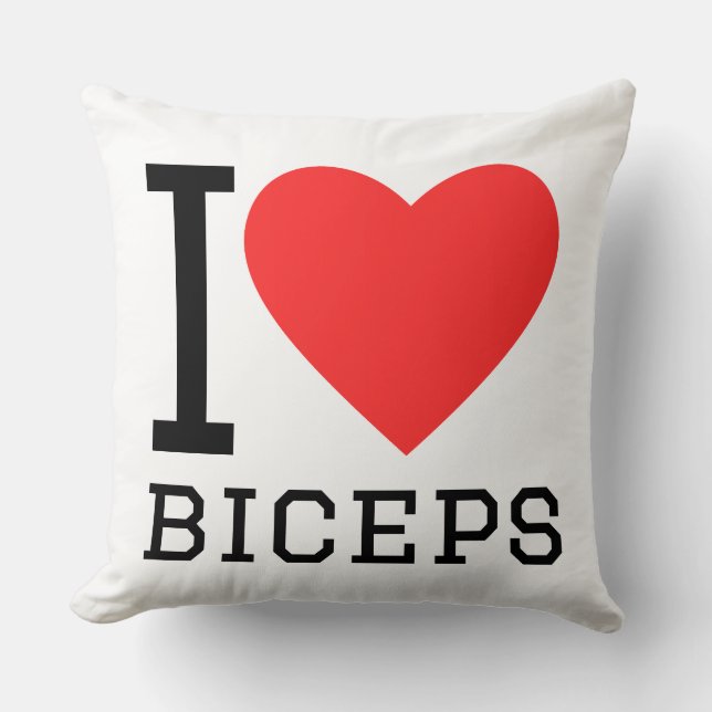 I love biceps cushion (Front)