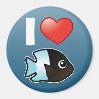 I Love Bicolor Damselfish