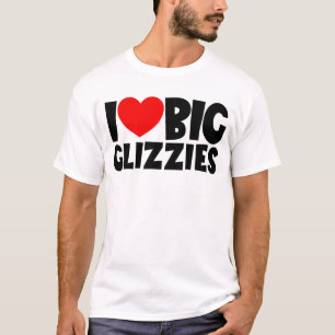 I Love Big Glizzies Hotdog 4th Of July Glizzies T-Shirt