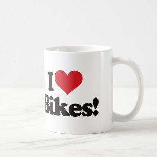 I Love Bikes! Coffee Mug