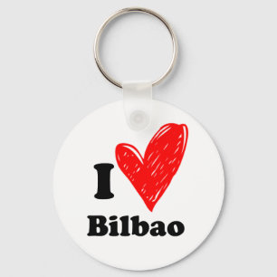I Love Bilbao Key Ring