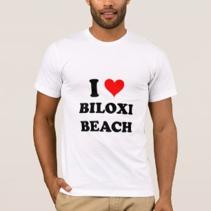 I Love Biloxi Beach T-Shirt