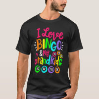 I Love Bingo And My Grandkids Bingo Player Women
