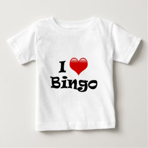 I Love Bingo Baby T-Shirt