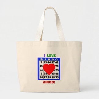 I LOVE BINGO!  BAG