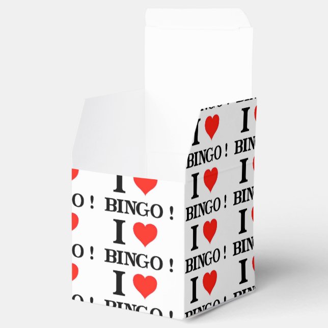 I_Love Bingo Favour Box (Opened)