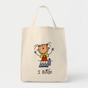 I Love Bingo Tote Bag