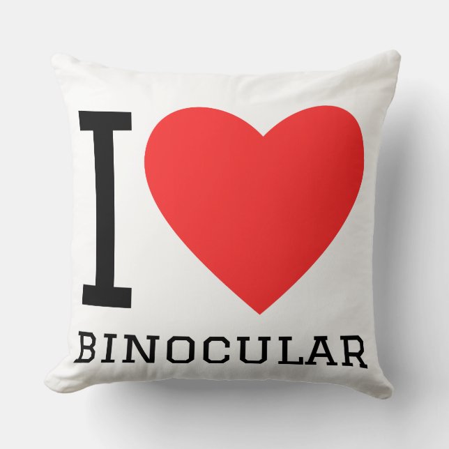 I love binocular cushion (Front)