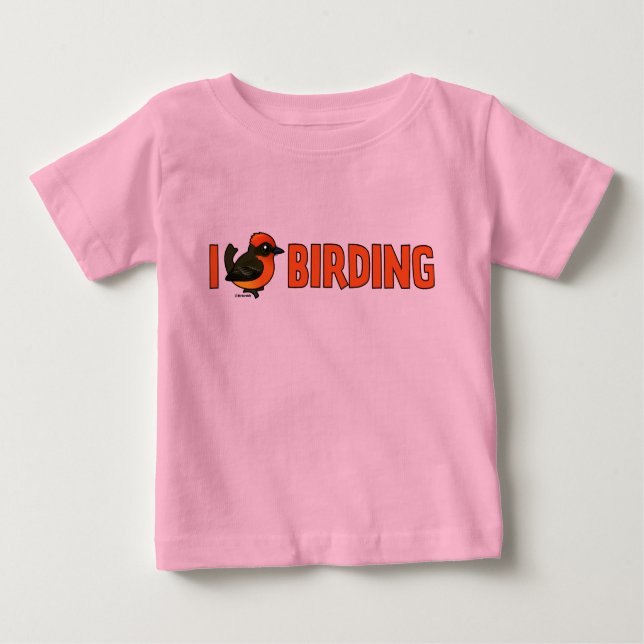I Love Birding VEFL Baby T-Shirt (Front)