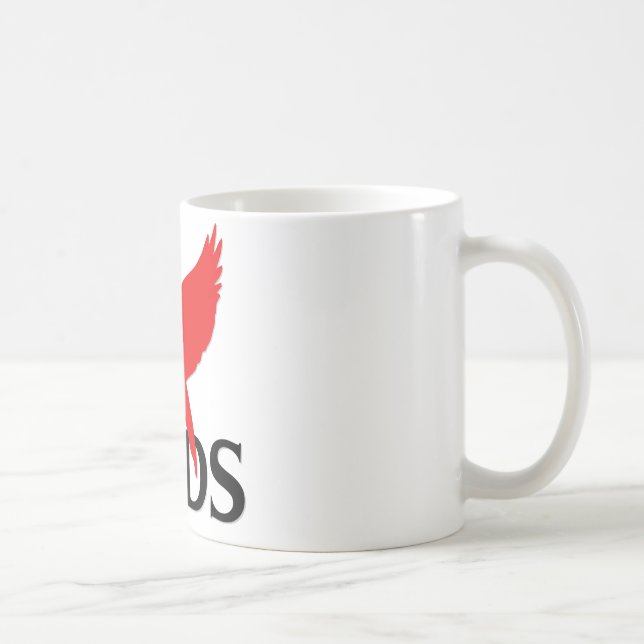 I Love Birds Coffee Mug (Right)