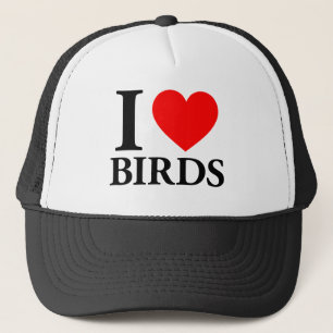 I Love Birds Trucker Hat