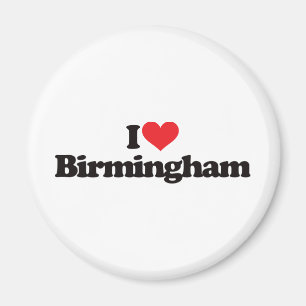 I Love Birmingham Magnet