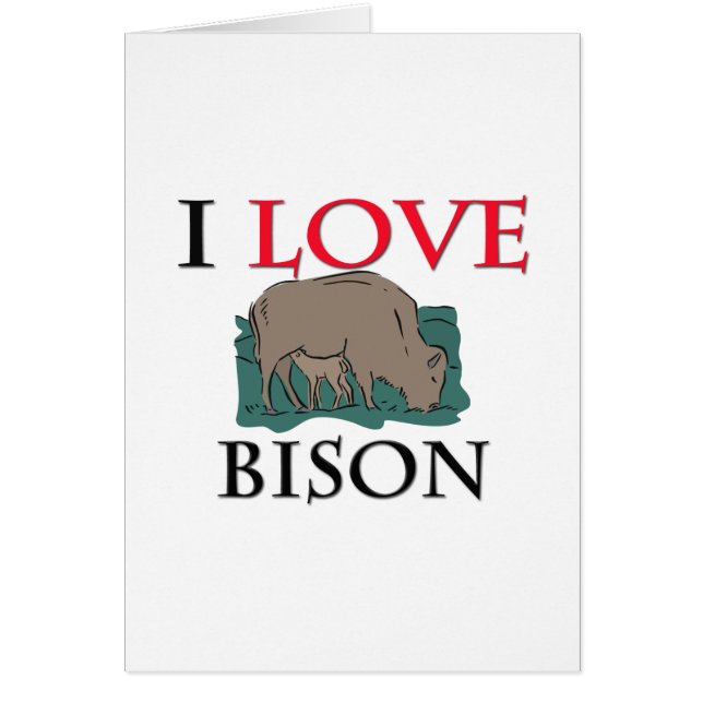 I Love Bison (Front)