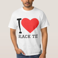 I love black tie