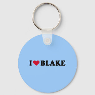 I LOVE BLAKE KEY RING