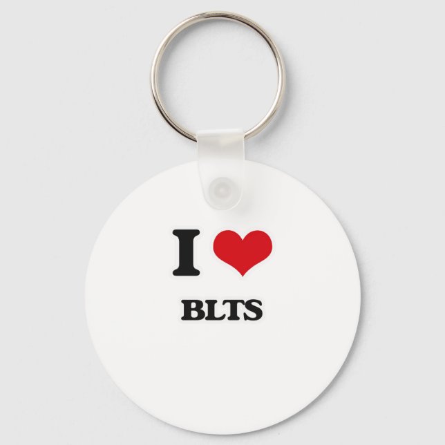I Love Blts Key Ring (Front)