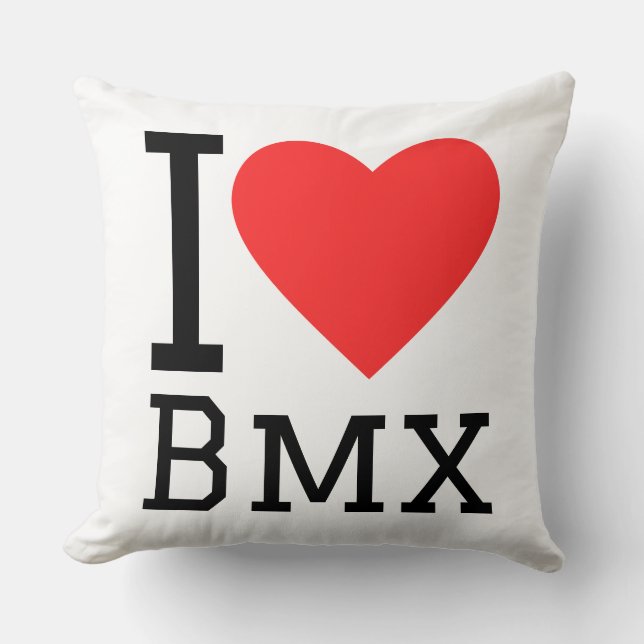 I love bmx cushion (Front)