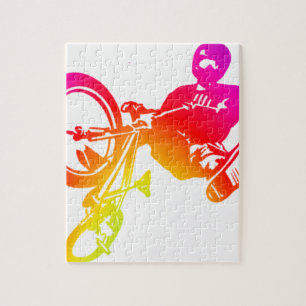 I Love BMX Jigsaw Puzzle