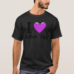 I Love Boba Tea Bubble Tea Lovers_1 T-Shirt
