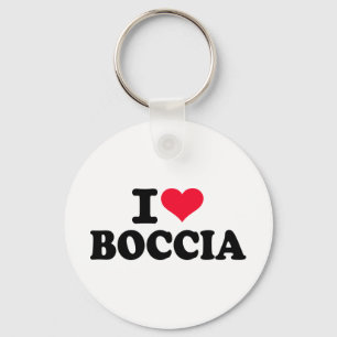 I love boccia key ring