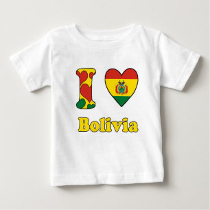 I love Bolivia Baby T-Shirt