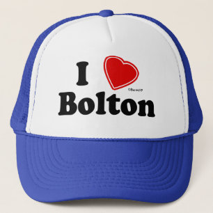 I Love Bolton Trucker Hat