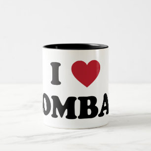 I Love Bombay India Two-Tone Coffee Mug