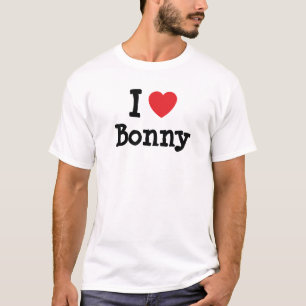 I love Bonny heart T-Shirt