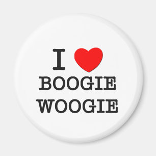 I Love Boogie Woogie Magnet