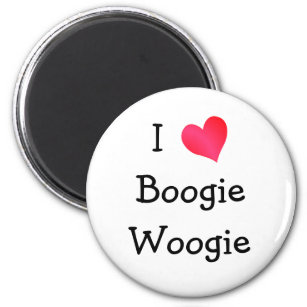 I Love Boogie Woogie Magnet