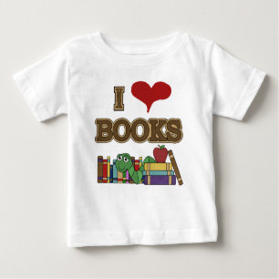 I Love Books Baby T-Shirt