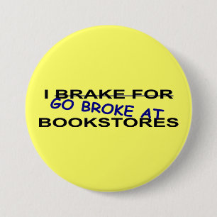 I Love Books Button for Book Worms
