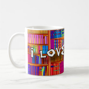 I love Books Coffee Mug