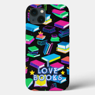 I Love Books Colourful  iPhone 13 Case